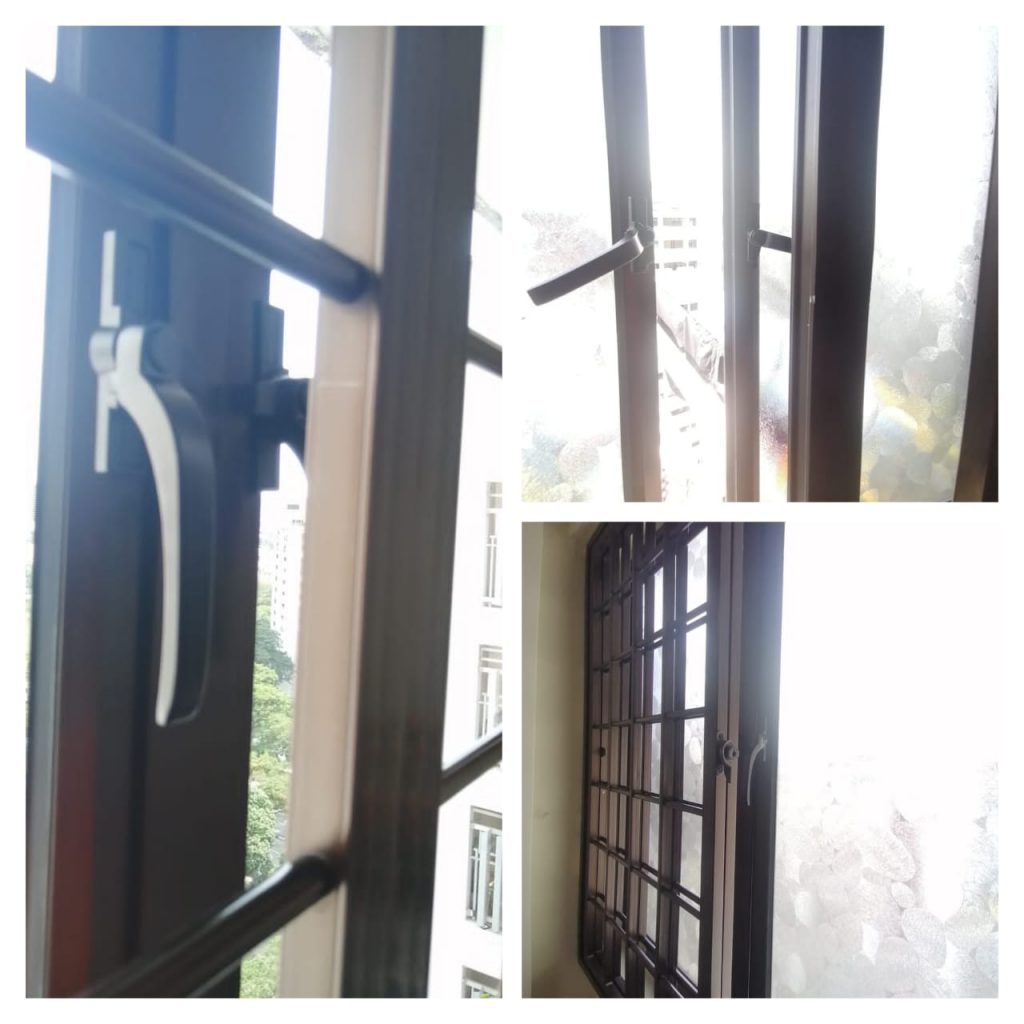 Supply And Replace New Window Handles Window Repair Singapore