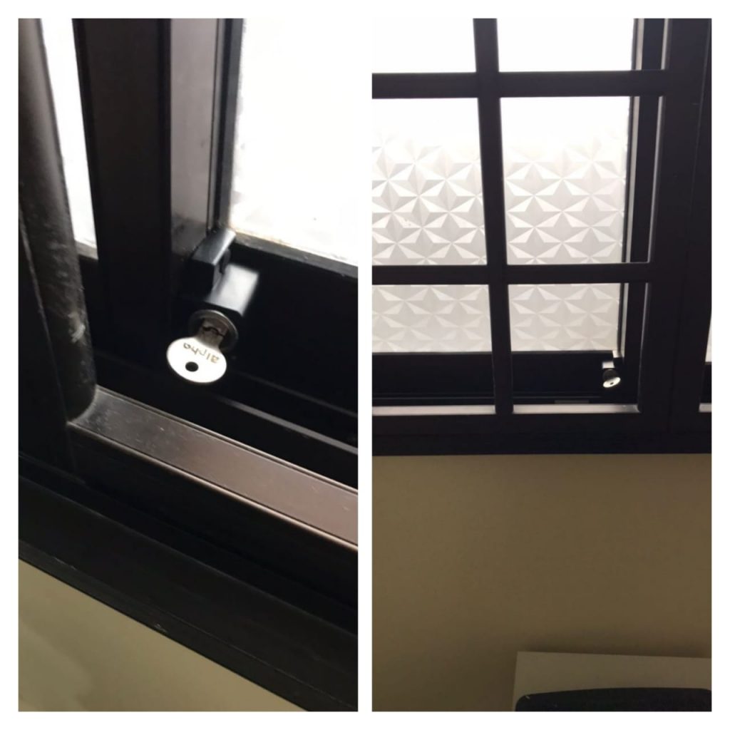 Supply And Replace Sliding Window Lock Window Repair Singapore